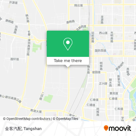 金客汽配 map