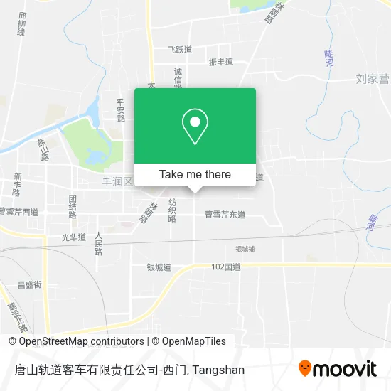 唐山轨道客车有限责任公司-西门 map