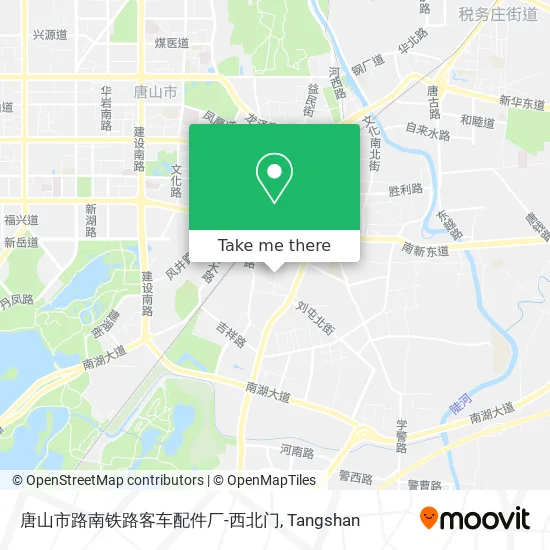 唐山市路南铁路客车配件厂-西北门 map
