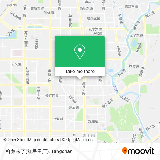 鲜菜来了(红星里店) map