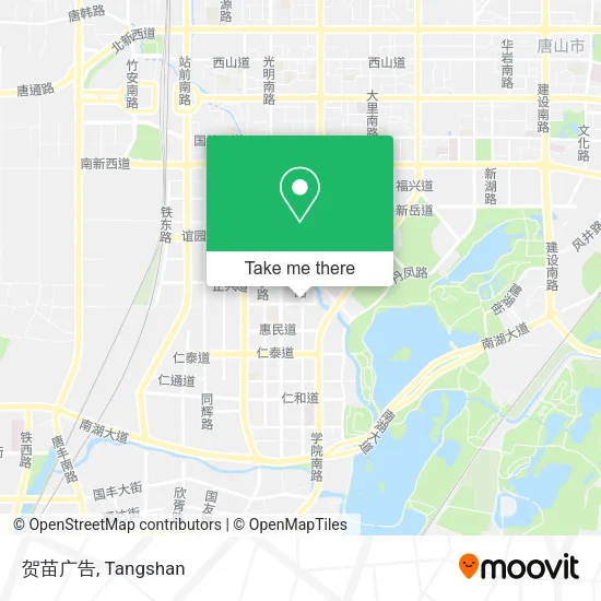 贺苗广告 map