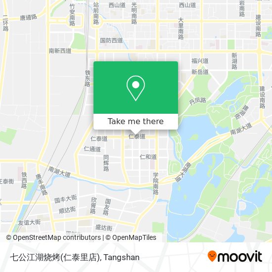 七公江湖烧烤(仁泰里店) map