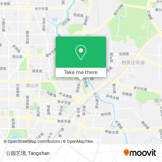 公园艺境 map