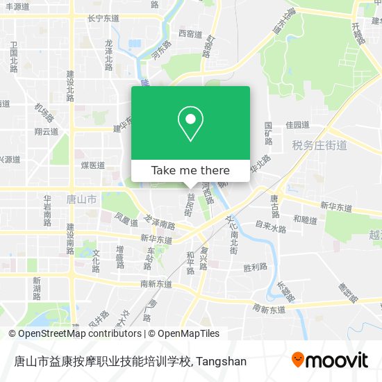 唐山市益康按摩职业技能培训学校 map