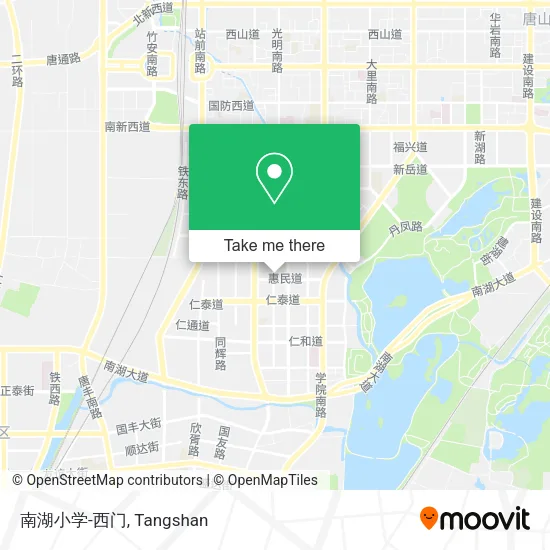 南湖小学-西门 map