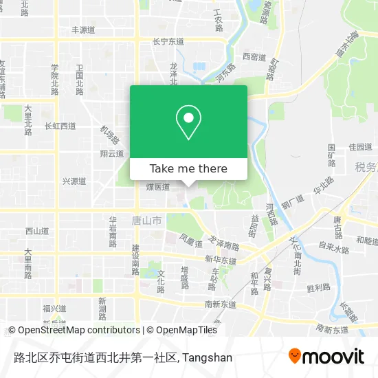 路北区乔屯街道西北井第一社区 map