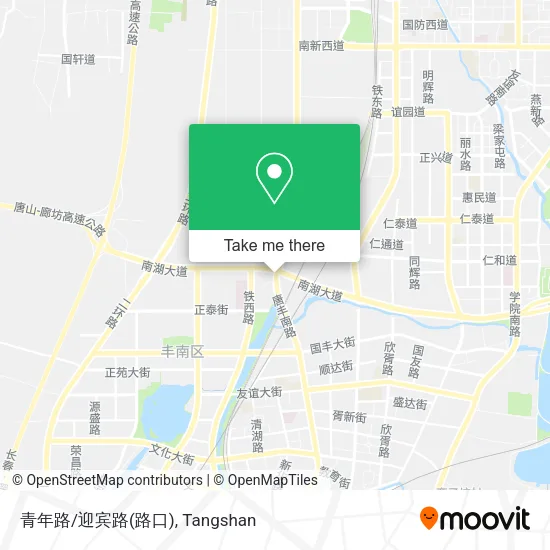 青年路/迎宾路(路口) map
