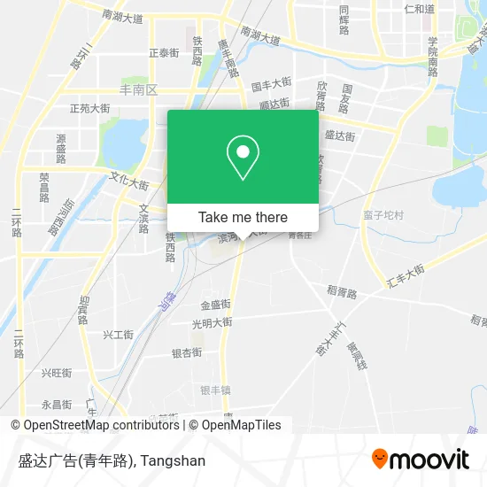 盛达广告(青年路) map