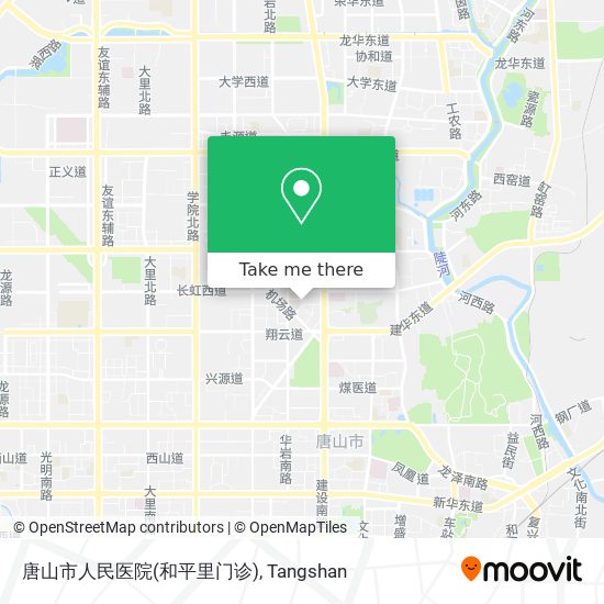 唐山市人民医院(和平里门诊) map