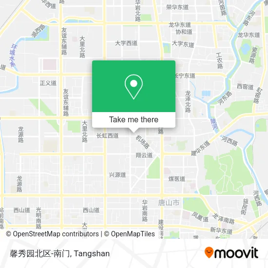 馨秀园北区-南门 map