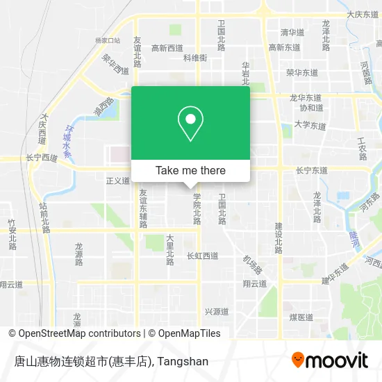 唐山惠物连锁超市(惠丰店) map