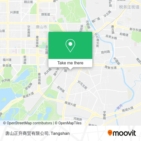 唐山正升商贸有限公司 map