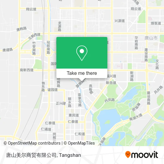 唐山美尔商贸有限公司 map