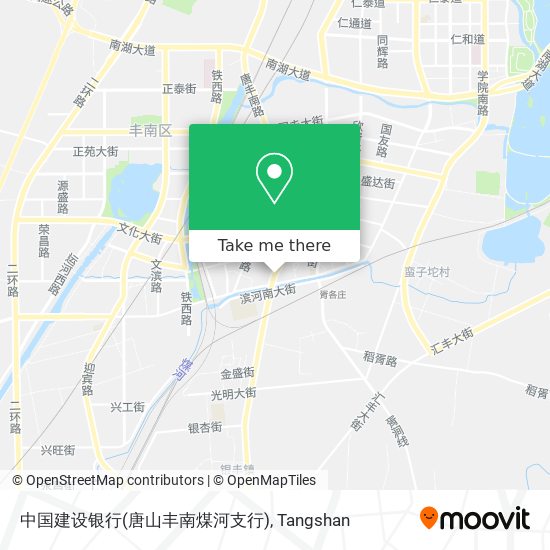 中国建设银行(唐山丰南煤河支行) map