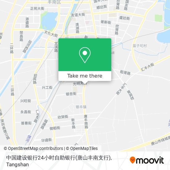 中国建设银行24小时自助银行(唐山丰南支行) map