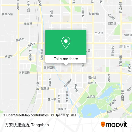 万安快捷酒店 map