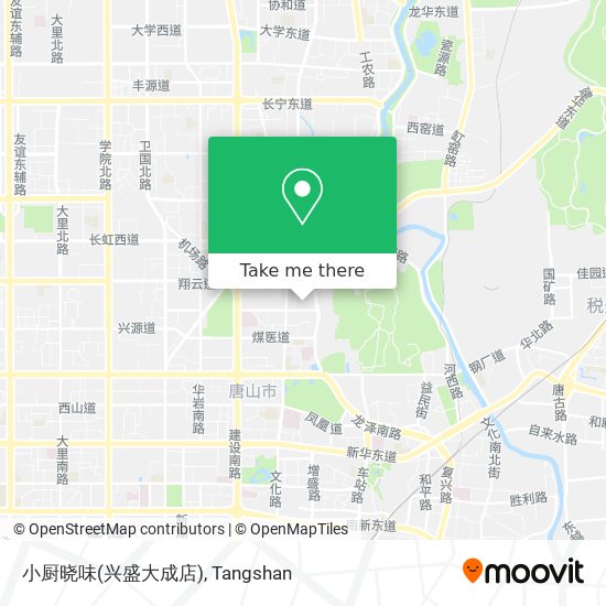 小厨晓味(兴盛大成店) map