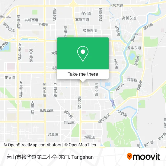 唐山市裕华道第二小学-东门 map