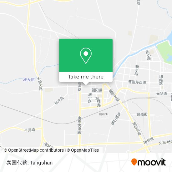 泰国代购 map