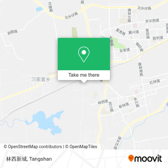 林西新城 map