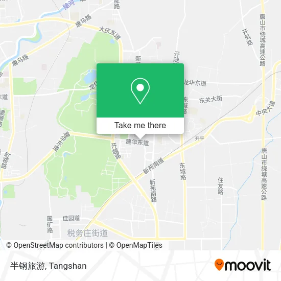 半钢旅游 map
