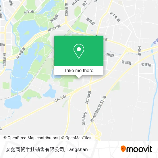 众鑫商贸半挂销售有限公司 map