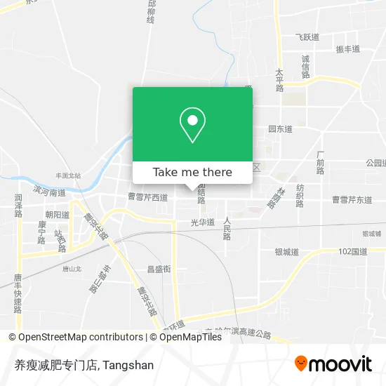 养瘦减肥专门店 map