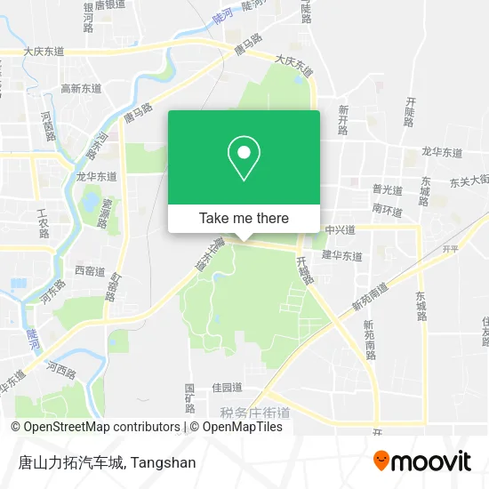 唐山力拓汽车城 map