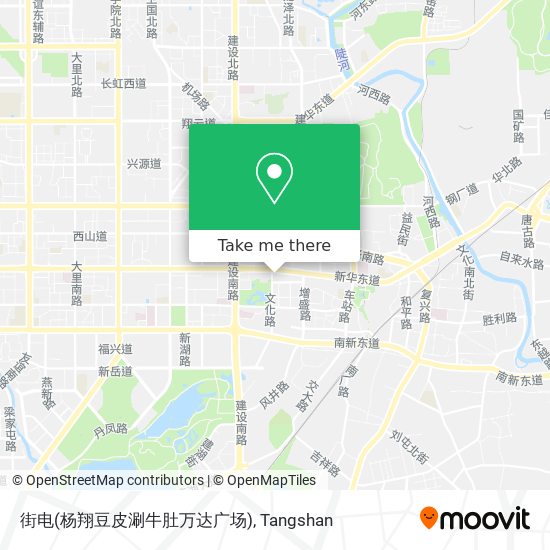 街电(杨翔豆皮涮牛肚万达广场) map