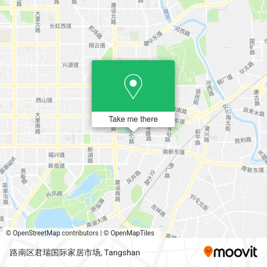 路南区君瑞国际家居市场 map