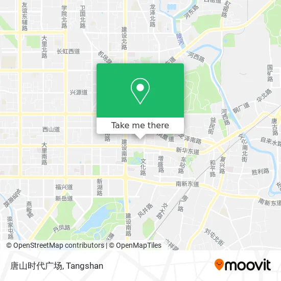 唐山时代广场 map