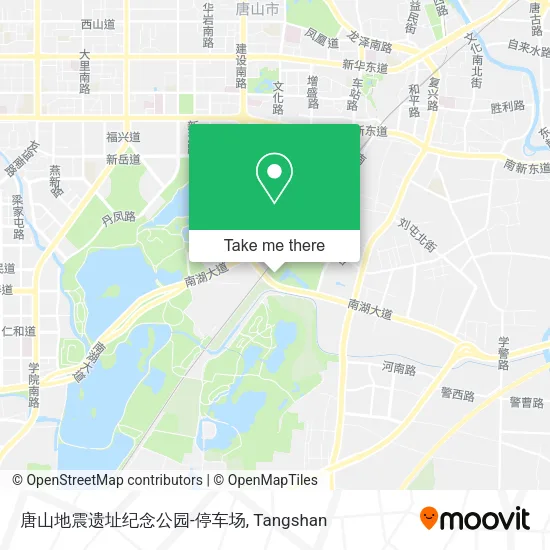 唐山地震遗址纪念公园-停车场 map