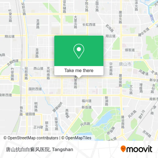 唐山抗白白癜风医院 map