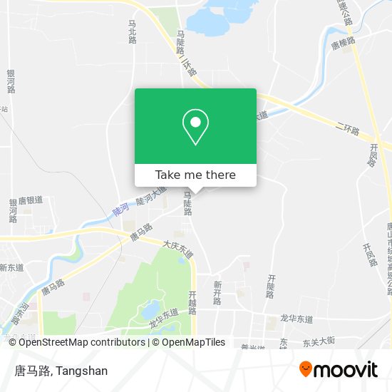 唐马路 map
