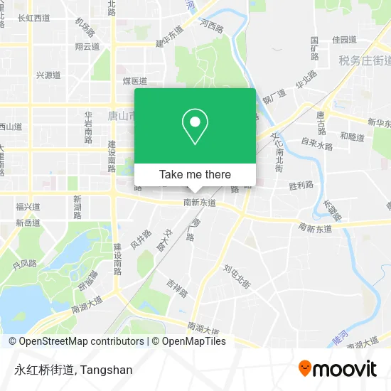 永红桥街道 map
