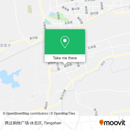 腾达购物广场-休息区 map