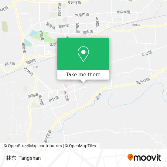 林东 map