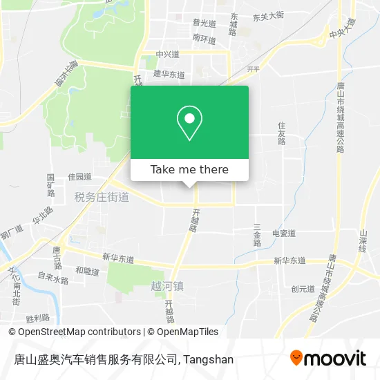 唐山盛奥汽车销售服务有限公司 map