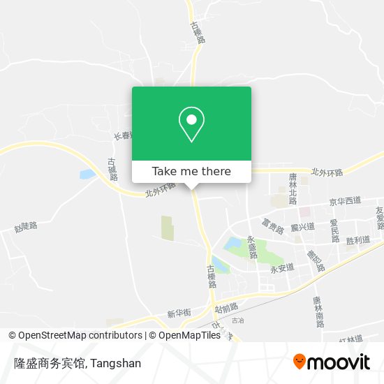隆盛商务宾馆 map