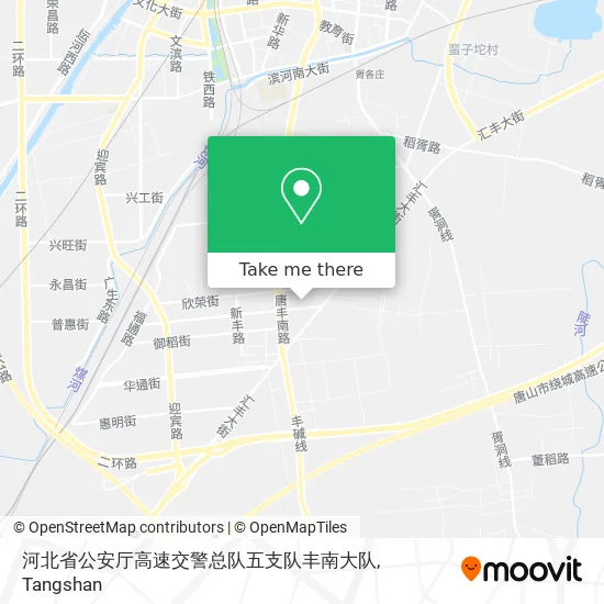 河北省公安厅高速交警总队五支队丰南大队 map