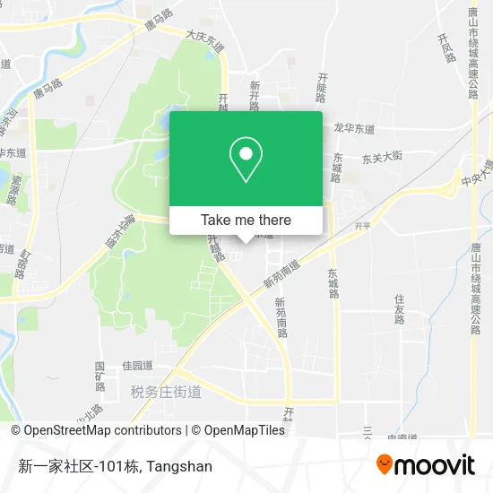 新一家社区-101栋 map