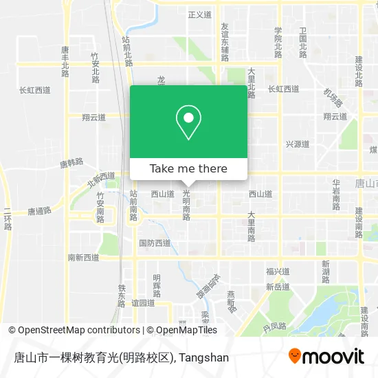唐山市一棵树教育光(明路校区) map