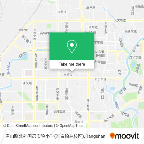 唐山路北外国语实验小学(景泰翰林校区) map