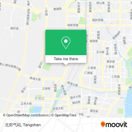 北郊气站 map
