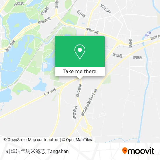 蚌埠洁气纳米滤芯 map