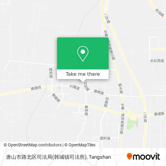 唐山市路北区司法局(韩城镇司法所) map
