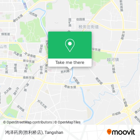 鸿泽药房(胜利桥店) map