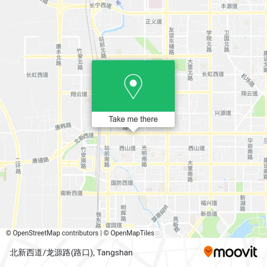 北新西道/龙源路(路口) map