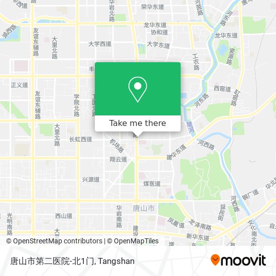 唐山市第二医院-北1门 map