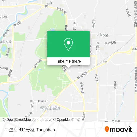 半壁店-411号楼 map
